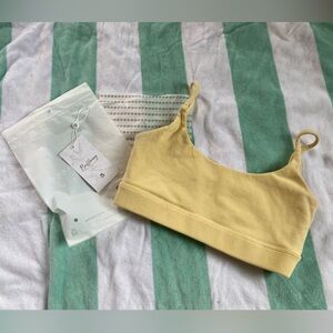 GUC SZ M CLOUD BRALETTE YELLOW